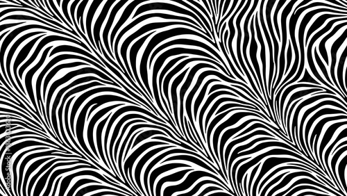 Vector de fondo de patrón de piel de cebra de moda.
 Pieles de animales, fondo vectorial para diseño de telas, papel de regalo, textiles y papel tapiz.