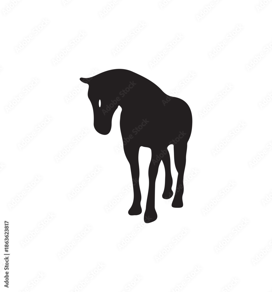 Fototapeta premium Classic Farm Horse