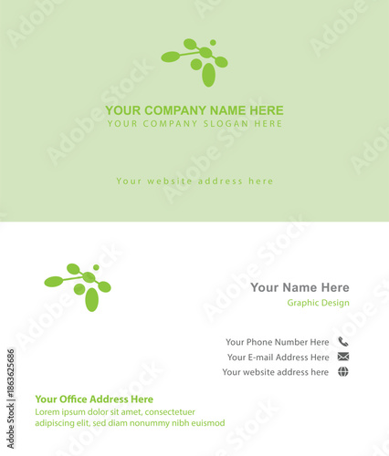 Corporate Creative Exclusive Editing Double-Side Business Card