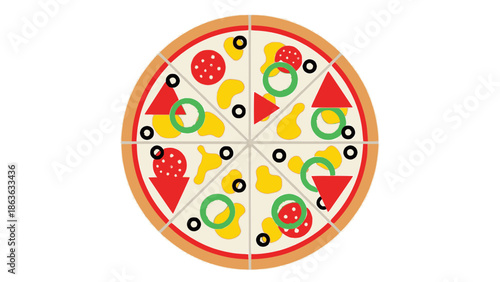 pizza vector