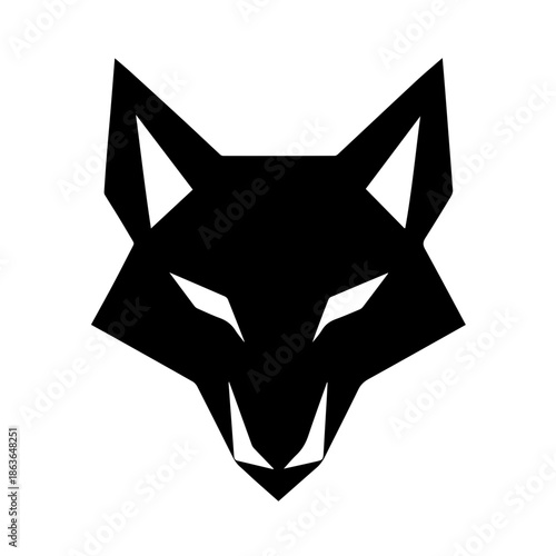 Angular Fox Face
