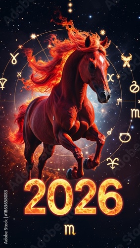 Wallpaper Mural year of the horse Torontodigital.ca