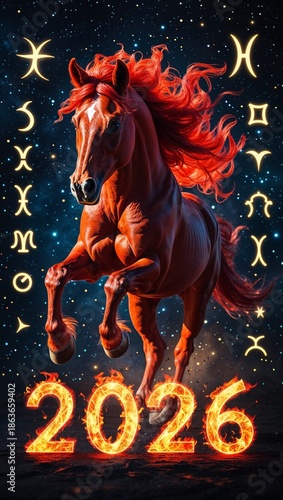 Wallpaper Mural year of the horse Torontodigital.ca