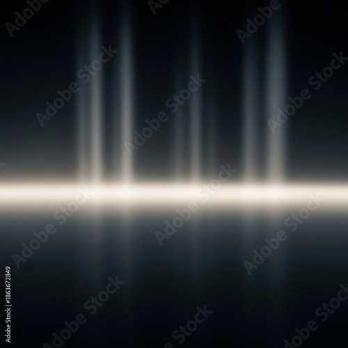 Subtle, blurred backdrop suggesting a deep, expansive field of light and indistinct shapes for creative and contemplative design applications, digital, background, light