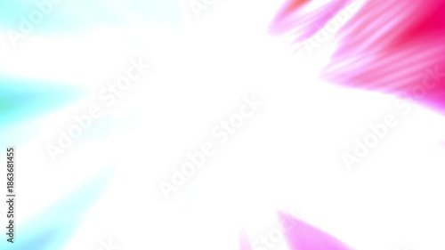 Vibrant colorful light streaks in dynamic motion