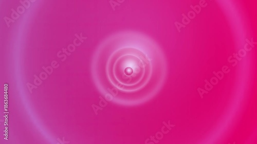 Vibrant pink concentric circles dynamic motion effect