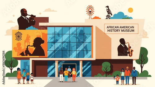 A vibrant vector graphic illustration of gold coins and Chinese lanterns on a red and orange gradient background, symbolizing good fortune and prosperity.