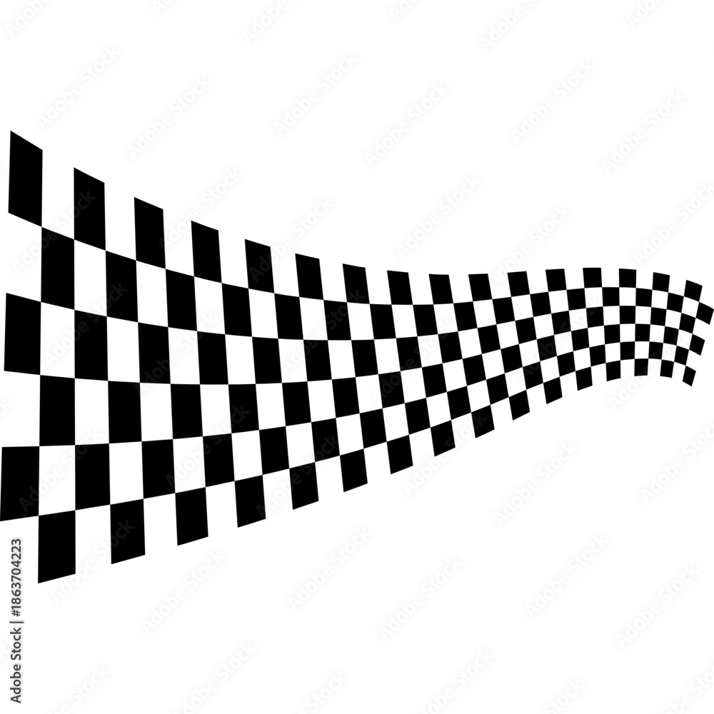 Obraz premium Checkered Pattern Illustration