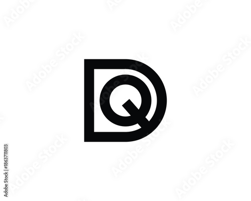 Free Download DQ QD Logo Design - GFXLoad