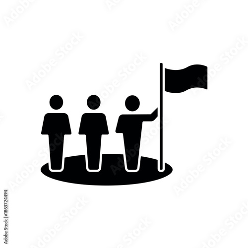 Icon a Residents, isolated against a clean background.