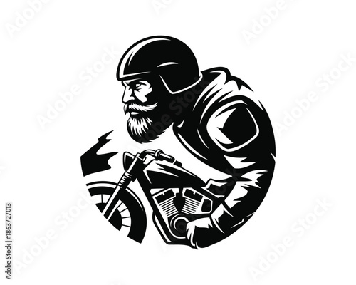 Military motorcycle rider, Rider wearing combat helmet, Military scout riding, Special forces motorcycle rider with goggles, Heavy military combat motorcycle, Bearded police motorcycle rider, military