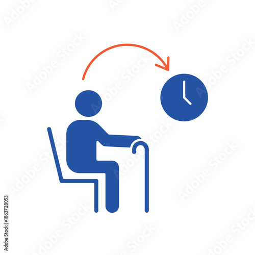 Icon a Life Expectancy, isolated against a clean background.