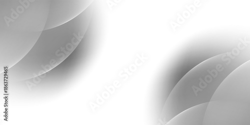 Abstract Futuristic 3d White Architecture Circular Concentric Background. White circle abstract background. Circular Building. Geometric technology design. White tunnel background. Interior Vector.