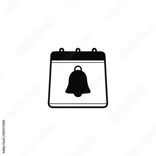 Calendar and bell notification icon representing event scheduling and reminders