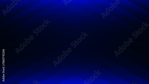 青系グラデーションの斜めストライプ背景素材、中央にテキストスペース