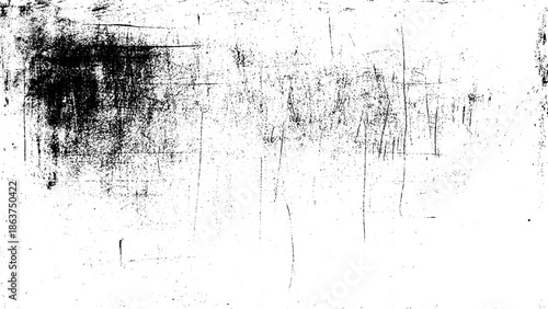 Texture overlay creat grunge effect. Black and white background.
