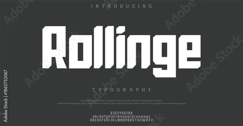 Rollinge modern creative minimal alphabet small letter logo design