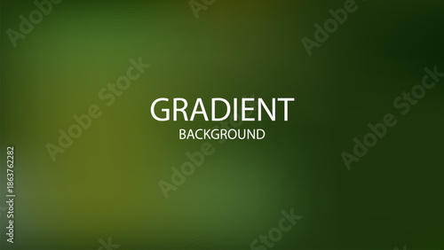 Abstract Green Blur Gradient Background with Soft Texture and Copy Space EPS
