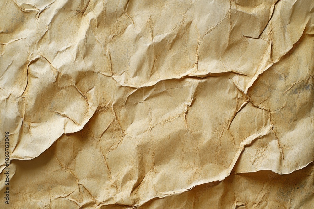 custom made wallpaper toronto digitalCrushed Paper Texture with Sharp Creases and Folds