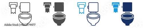 toilet icon sheet multiple style