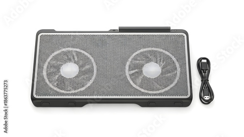 cassette tape isolated on white