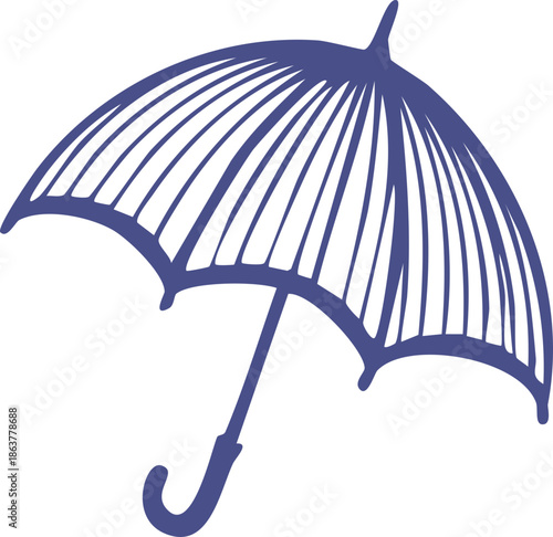 umbrella isolated on white background