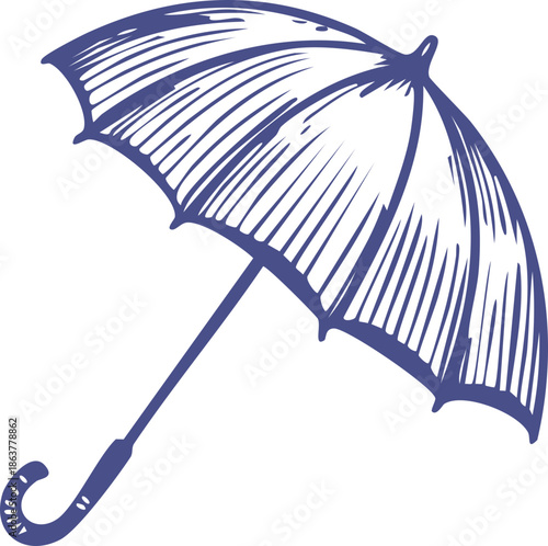 umbrella isolated on white background