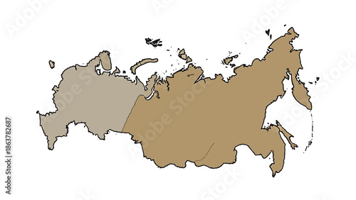 3D illustration featuring a national map of Australia and the USA with highlighted state borders and a vector silhouette outline showcasing global geography and country territory design