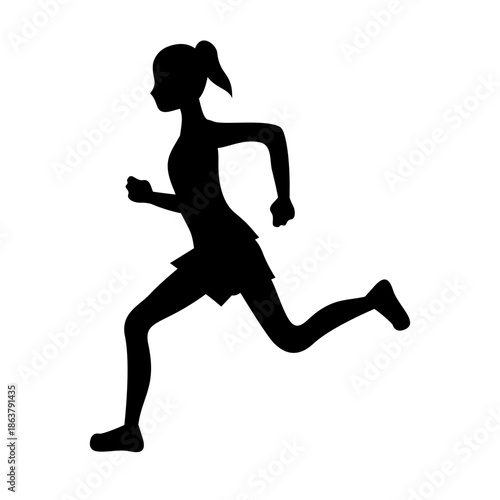 Running Illustration Run