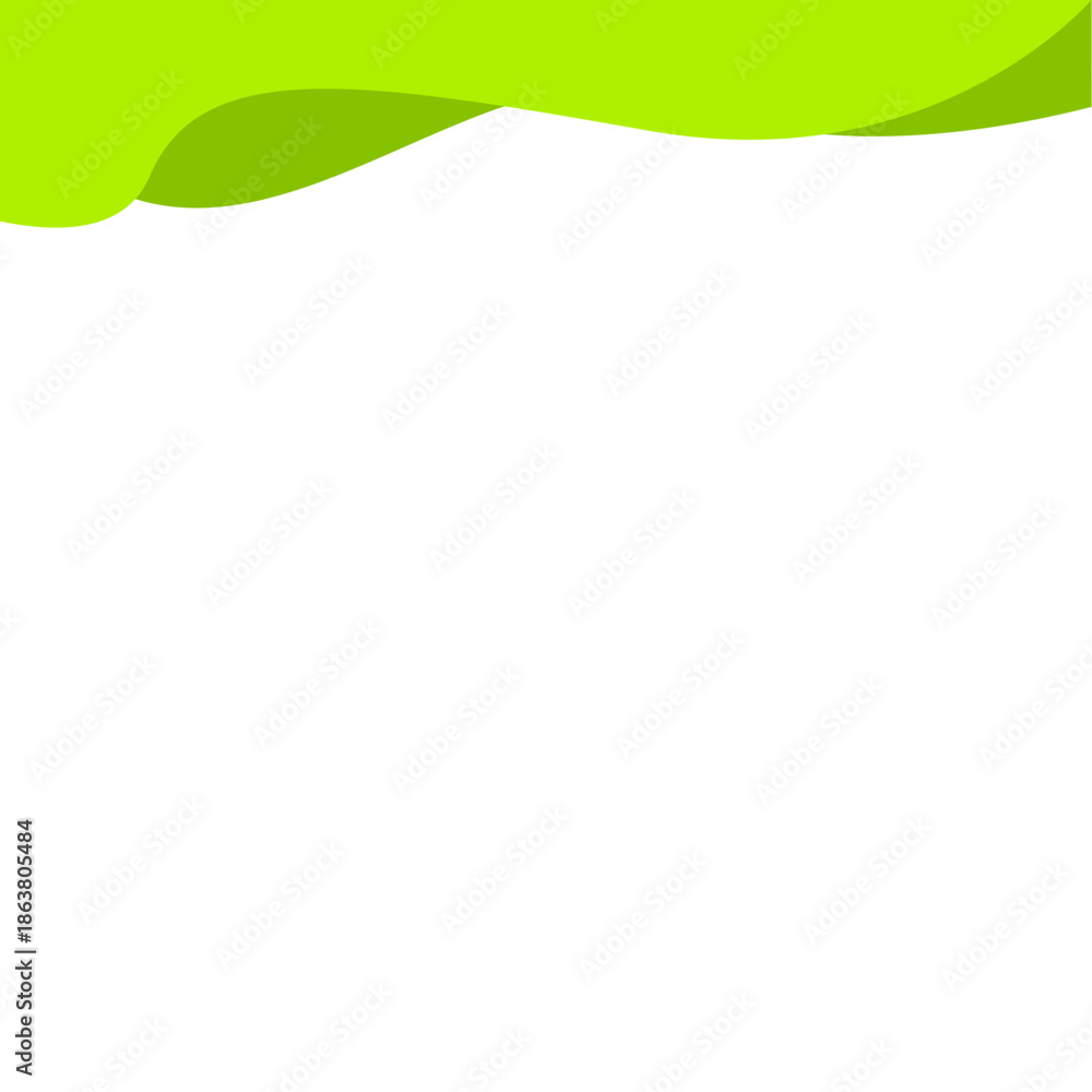 Obraz premium Simple Footer Wave