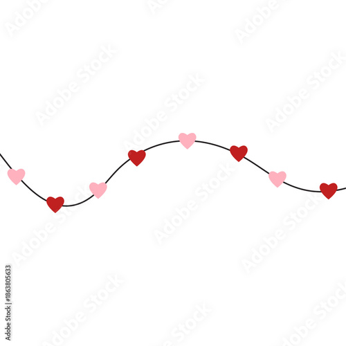 Love Hanging Illustration