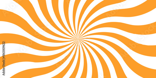 Abstract red and white retro with sunburst pattern colorful design. Vintage sunrays illustration swirl line. sun beam vector banner design and comic burst gradient concept pattern.