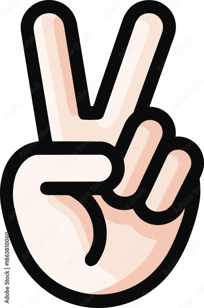 Fototapeta premium Hand Gesture UI Icons