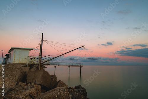 caliscendi al tramonto