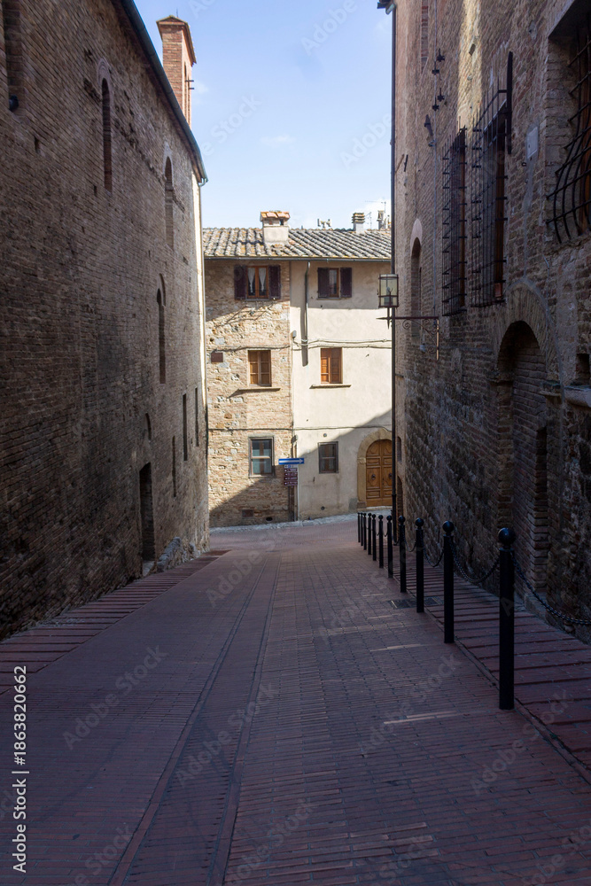 Obraz premium The village of Volterra in Tuscany