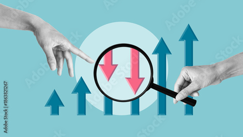 Wallpaper Mural Hidden Inflation and Cost of Living Crisis - Rising Prices and Declining Purchasing Power. Economic Manipulation and Financial Instability Torontodigital.ca