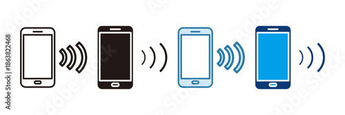 Mobile Payment Icon Set Multiple Style Collection