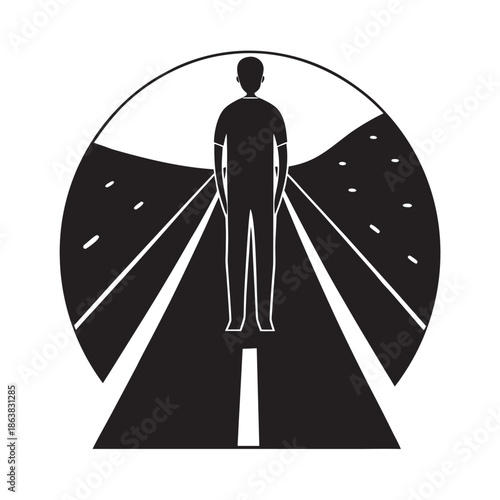 Highway Pause Body Neutral Reflection