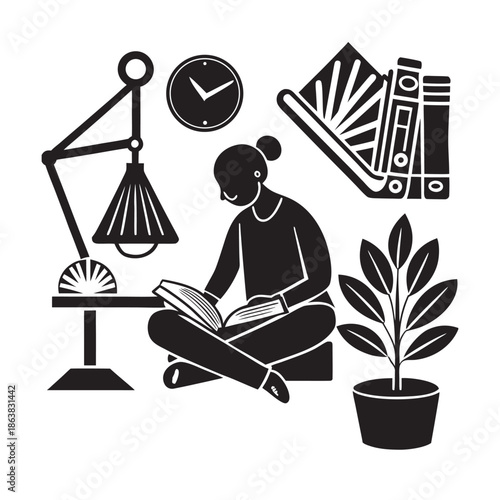 Simple Desk Reading Break Moment