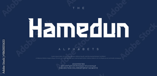 Modern technology sport minimal logo alphabet fonts. Typography minimalist urban sans serif fashion creative sport logos fonts. vector illustration