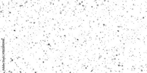 Vector White paper terrazzo marble tile background. Terrazzo stone mosaic texture Seamless Pattern Design. Quartz surface marble floor vector white background or colorful texture.