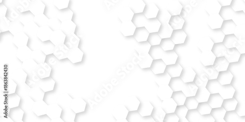 Modern abstract vector polygonal pattern. Abstract background with hexagon. Hexagon abstract background. Surface polygon pattern with glowing hexagon paper texture and futuristic business.