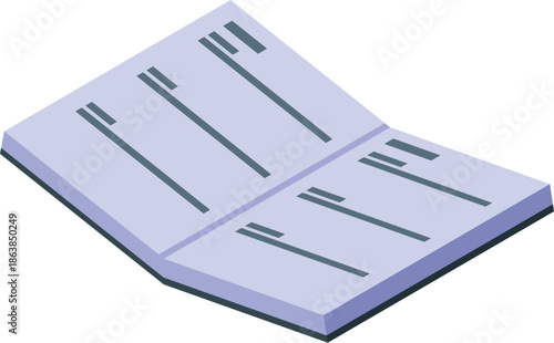 Opened checkbook with transactions being recorded, useful for accountancy and finance purposes