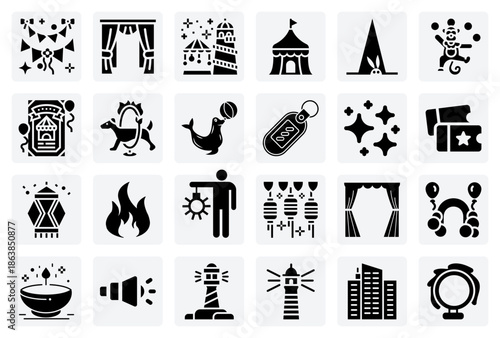 The Spectacle Of The Funfair – Stage Performances, Daring Acts, And Decorative Elements For Event Invitations