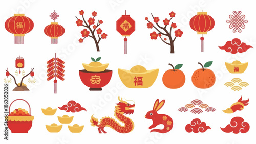 Chinese New Year Elements and Symbols 10.
