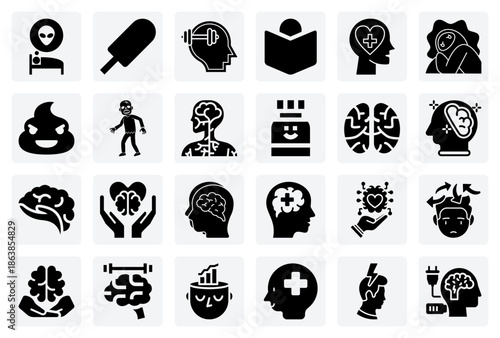 Mental Wellness And Psychological Challenges – Brain States, Emotional Distress, And Cognitive Function For Therapy And Health Awareness