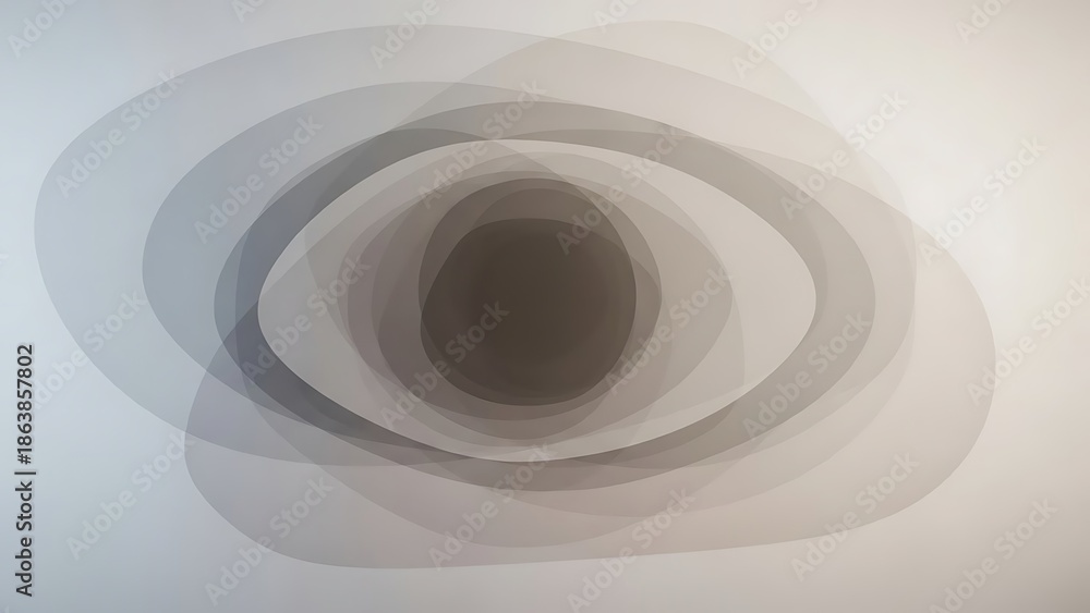Obraz premium A digital art illustration features an abstract blue energy swirl pattern with fractal wave spirals and liquid motion circles on a dark space wallpaper backdrop