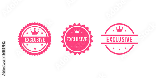 Exclusive High quality labels vector set. Includes badges, emblems and tags in retro style