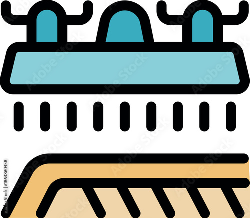 Automated irrigation system spraying water on a field, increasing efficiency and precision in agriculture