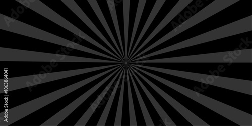 A vintage blue radial sunburst pattern with retro rays and a grunge texture creates a bright starburst backdrop design for a vector wallpaper illustration